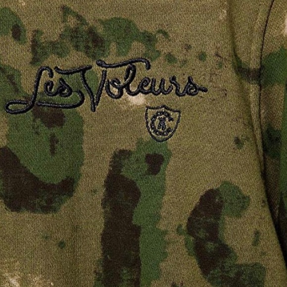 Camo Army ZIP Up Hooded Sweater Sweatshirt - Picture 5 of 11